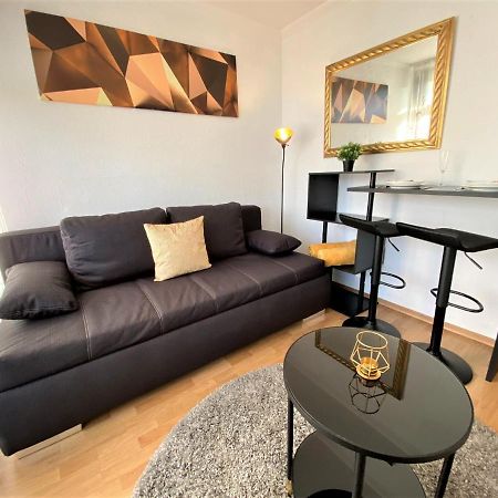 Exclusives Apartment In Bestlage +Netflix +Boxspring Bad Fussing Bagian luar foto