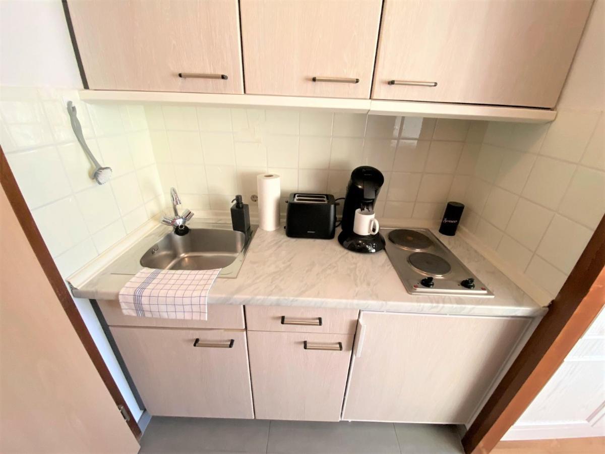 Exclusives Apartment In Bestlage +Netflix +Boxspring Bad Fussing Bagian luar foto