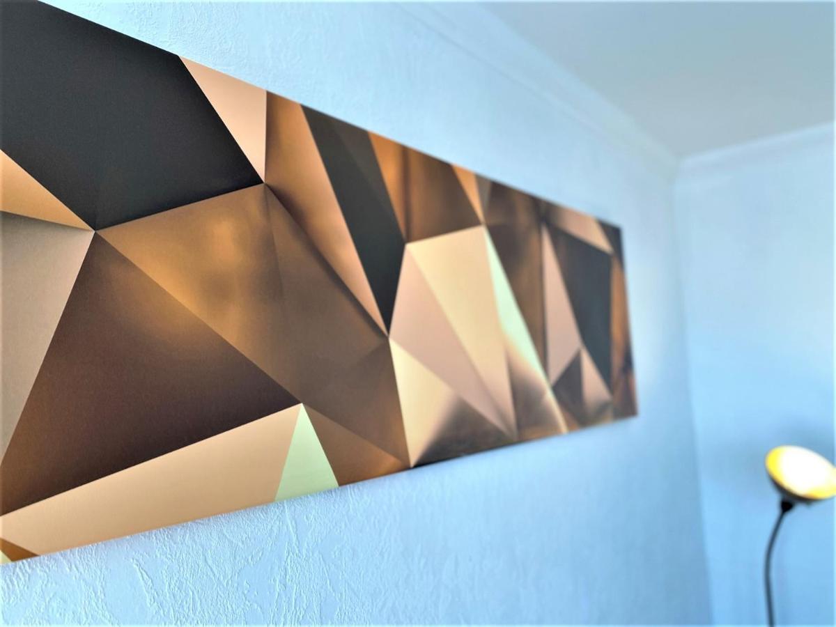 Exclusives Apartment In Bestlage +Netflix +Boxspring Bad Fussing Bagian luar foto