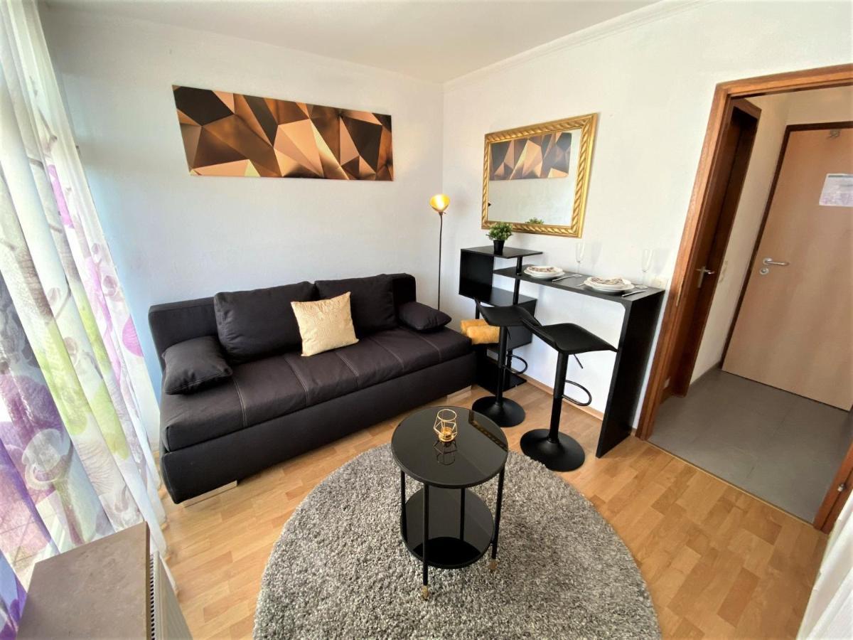 Exclusives Apartment In Bestlage +Netflix +Boxspring Bad Fussing Bagian luar foto